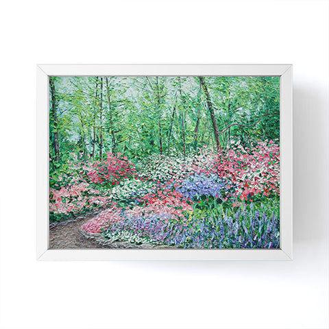 Ann Marie Coolick Azalea Walk Framed Mini Art Print