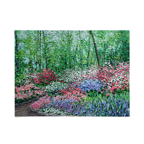 Ann Marie Coolick Azalea Walk Poster