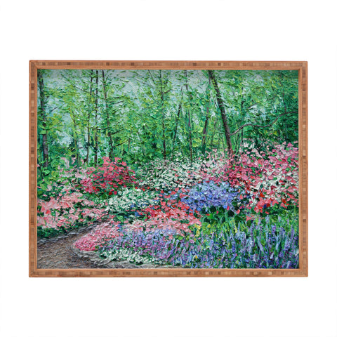 Ann Marie Coolick Azalea Walk Rectangular Tray