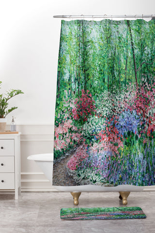 Ann Marie Coolick Azalea Walk Shower Curtain And Mat