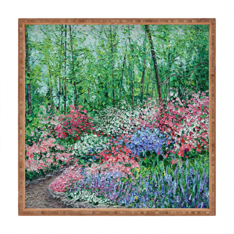 Ann Marie Coolick Azalea Walk Square Tray
