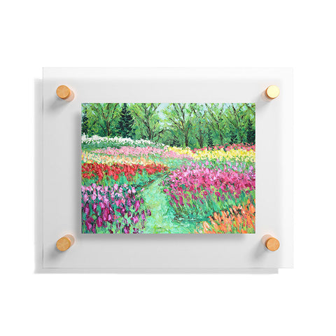 Ann Marie Coolick May at the Carillon Floating Acrylic Print