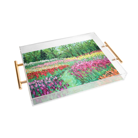 Ann Marie Coolick May at the Carillon Acrylic Tray