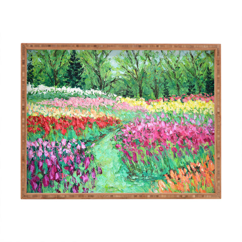 Ann Marie Coolick May at the Carillon Rectangular Tray