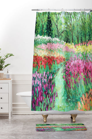 Ann Marie Coolick May at the Carillon Shower Curtain And Mat