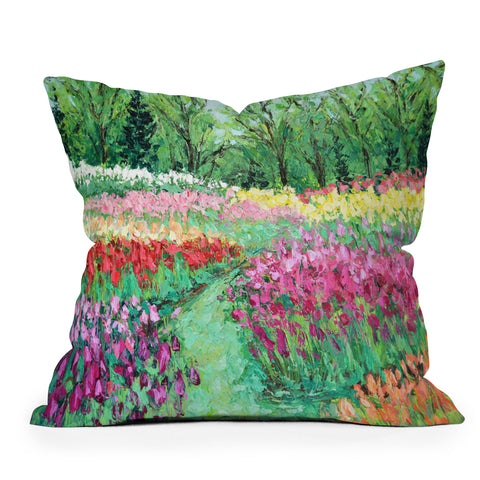 Ann Marie Coolick May at the Carillon Throw Pillow