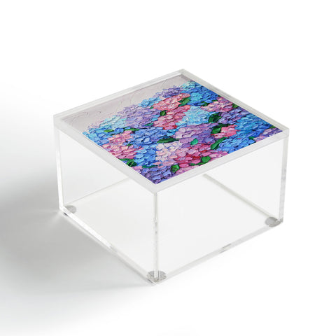 Ann Marie Coolick Moonlit Hydrangeas Acrylic Box