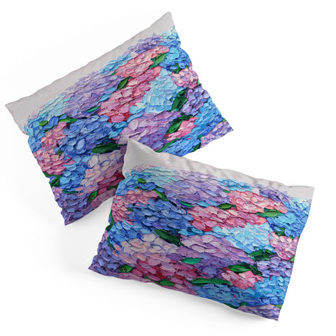 Ann Marie Coolick Moonlit Hydrangeas Pillow Shams