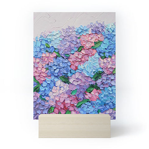 Ann Marie Coolick Moonlit Hydrangeas Mini Art Print
