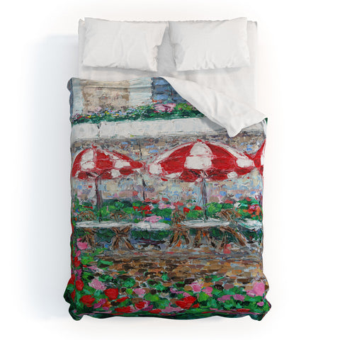 Ann Marie Coolick Springtime in Paris Duvet Cover