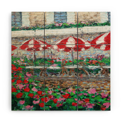 Ann Marie Coolick Springtime in Paris Wood Wall Mural