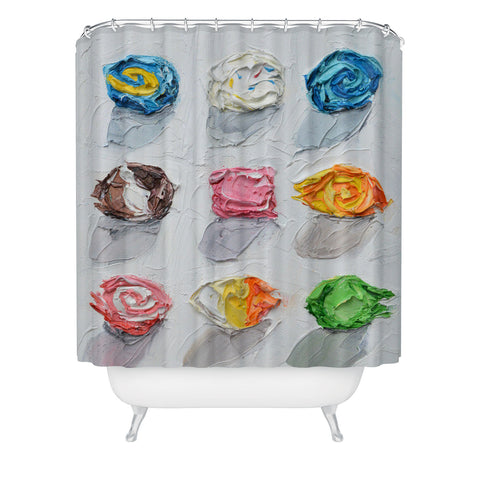 Ann Marie Coolick Taffy Treats Shower Curtain
