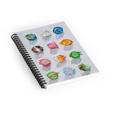 Ann Marie Coolick Taffy Treats Spiral Notebook