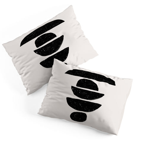 Anna Dorfman Black Rocks Pillow Shams