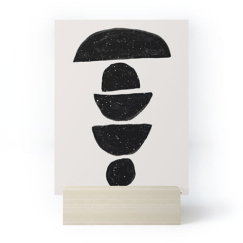Anna Dorfman Black Rocks Mini Art Print