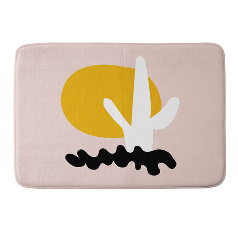Anna Dorfman Cactus II Memory Foam Bath Mat