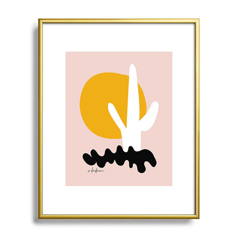 Anna Dorfman Cactus II Metal Framed Art Print