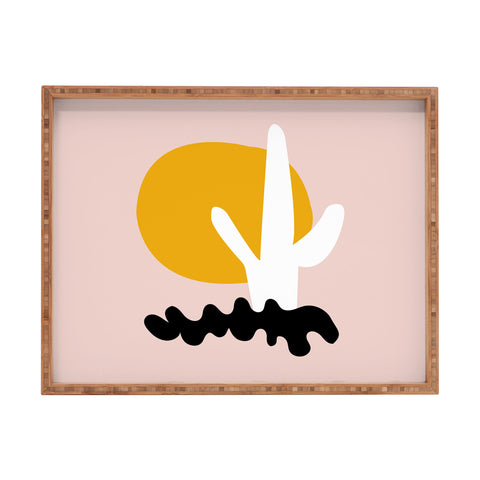 Anna Dorfman Cactus II Rectangular Tray