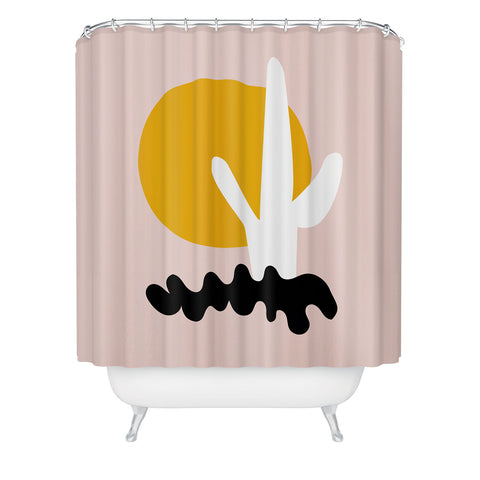 Anna Dorfman Cactus II Shower Curtain