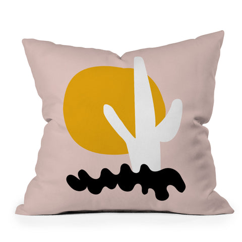 Anna Dorfman Cactus II Outdoor Throw Pillow