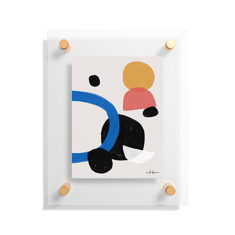 Anna Dorfman Natural Shapes I Floating Acrylic Print
