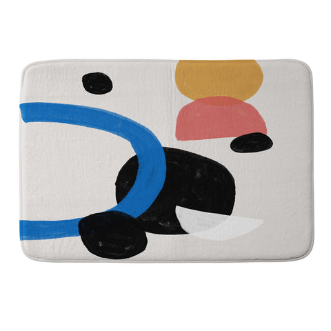 Anna Dorfman Natural Shapes I Memory Foam Bath Mat