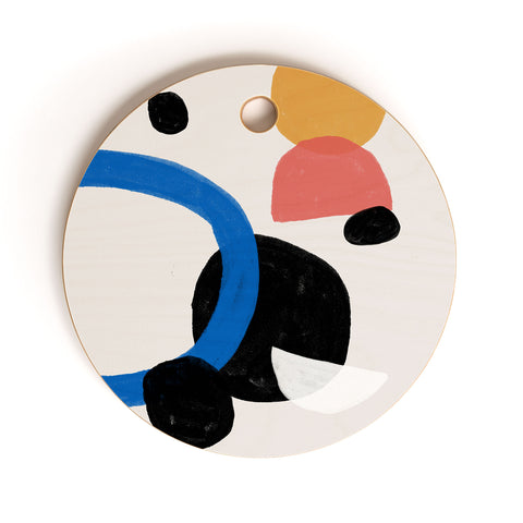 Anna Dorfman Natural Shapes I Cutting Board Round
