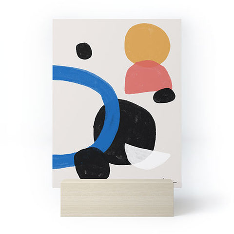 Anna Dorfman Natural Shapes I Mini Art Print