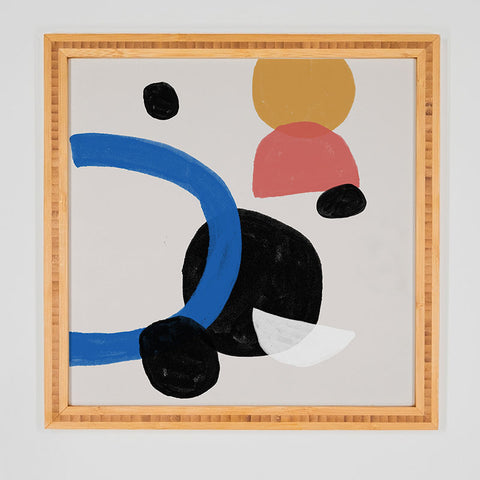 Anna Dorfman Natural Shapes I Framed Wall Art