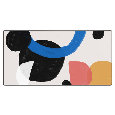 Anna Dorfman Natural Shapes I Desk Mat