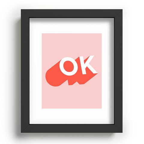 Anna Dorfman OK I Recessed Framing Rectangle