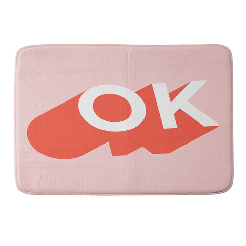 Anna Dorfman OK I Memory Foam Bath Mat