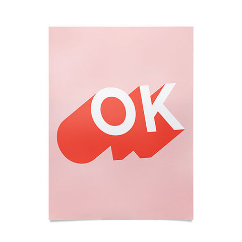 Anna Dorfman OK I Poster