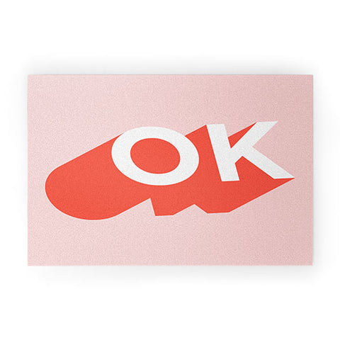 Anna Dorfman OK I Welcome Mat