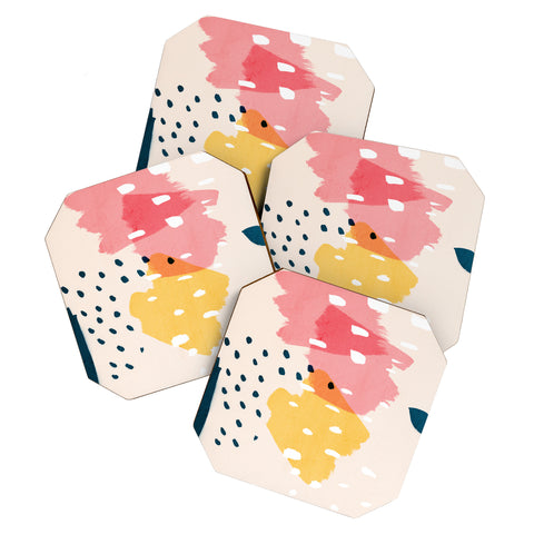 Anna Dorfman Watermelon II Coaster Set