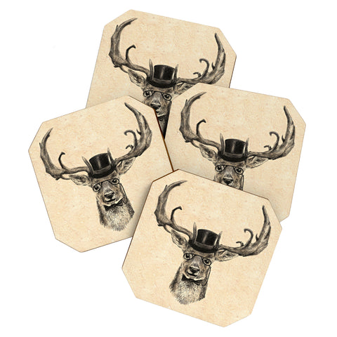 Anna Shell Mr Deer Coaster Set