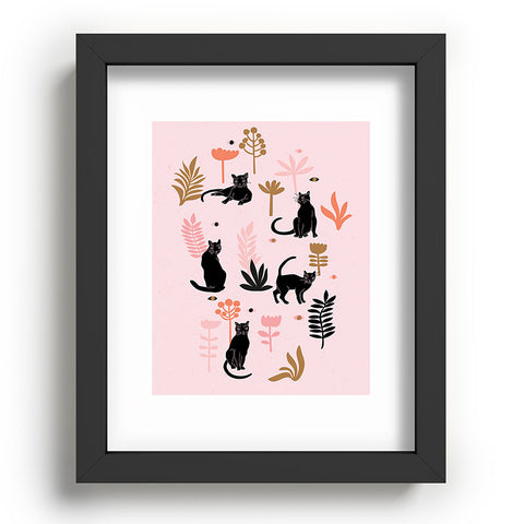 Anneamanda cat garden Recessed Framing Rectangle