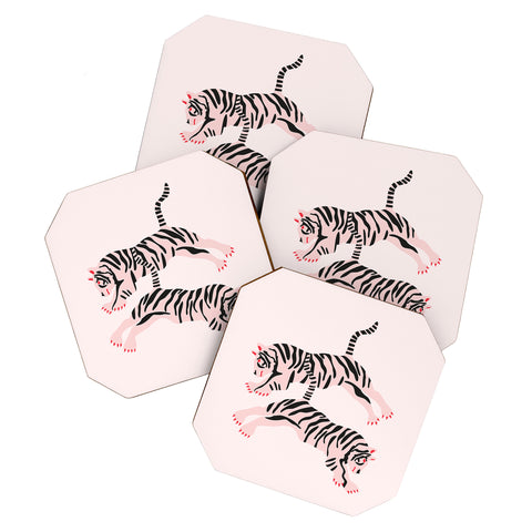 Anneamanda fierce females Coaster Set