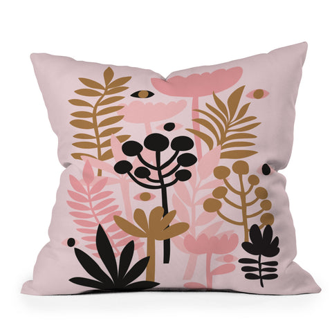 Anneamanda jupiter meadow Outdoor Throw Pillow