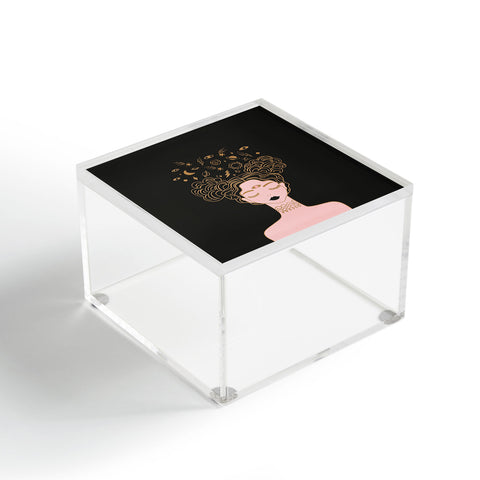 Anneamanda space buns Acrylic Box