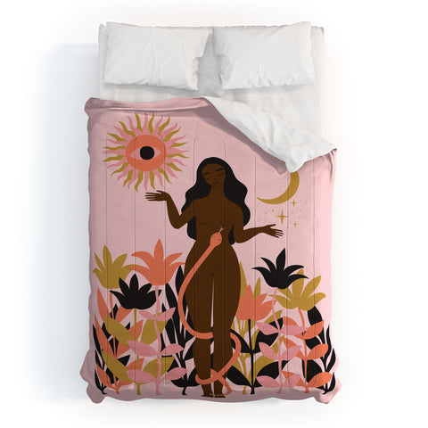 Anneamanda sun flower goddess Comforter