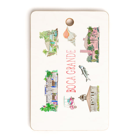 Annechovie Boca Grande Cutting Board Rectangle