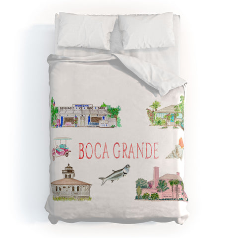 Annechovie Boca Grande Duvet Cover