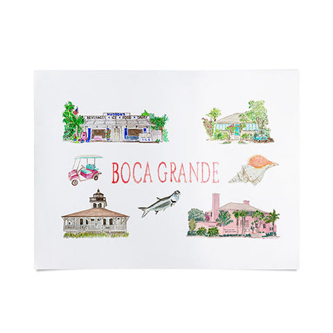 Annechovie Boca Grande Poster