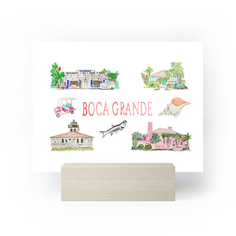 Annechovie Boca Grande Mini Art Print