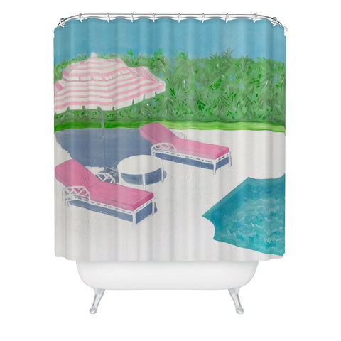 Annechovie CORAL LANE Shower Curtain