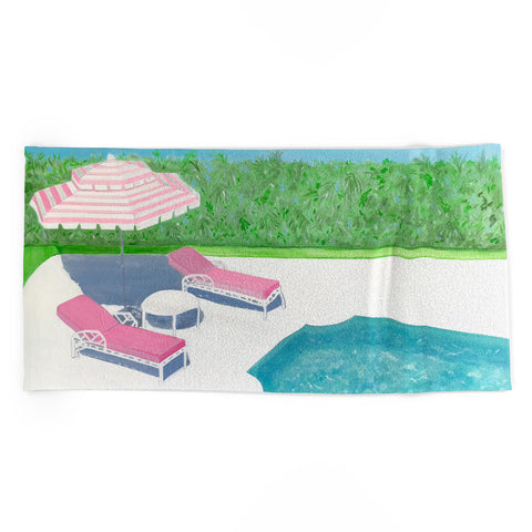 Annechovie CORAL LANE Beach Towel