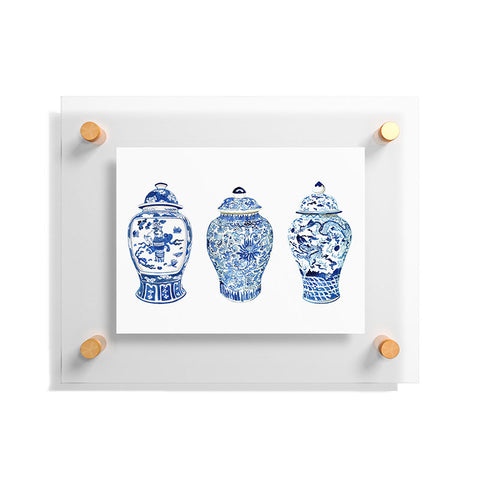 Annechovie GINGER JAR TRIO Floating Acrylic Print