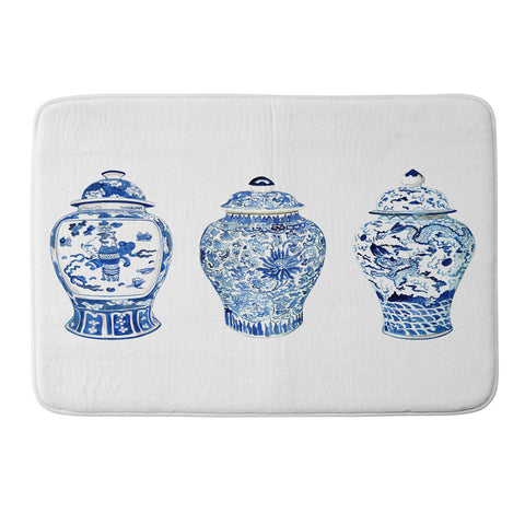 Annechovie GINGER JAR TRIO Memory Foam Bath Mat