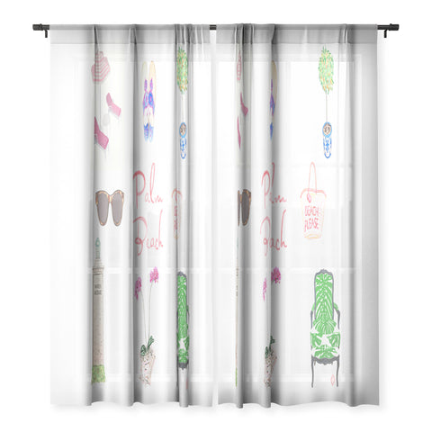 Annechovie PALM BEACH II Sheer Non Repeat